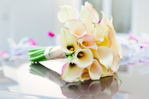 A customer service representative assisting with flower orders